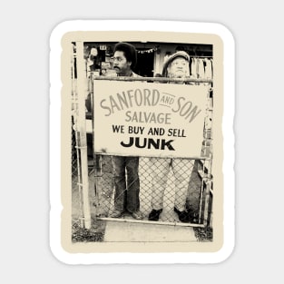 Vintage Sanford and Son Salvage Sticker